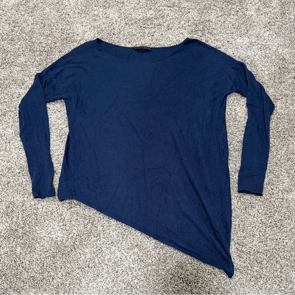 Alice + Olivia Asymmetrical Wool Sweater - Picture 2 of 5